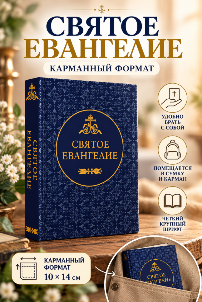 СВЯТОЕ ЕВАНГЕЛИЕ /карманный формат/