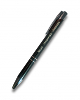 Ручка металлическая "Вера - Надежда - Любовь" /Черный/