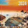 Перекидной календарь на 2024 год: Природа