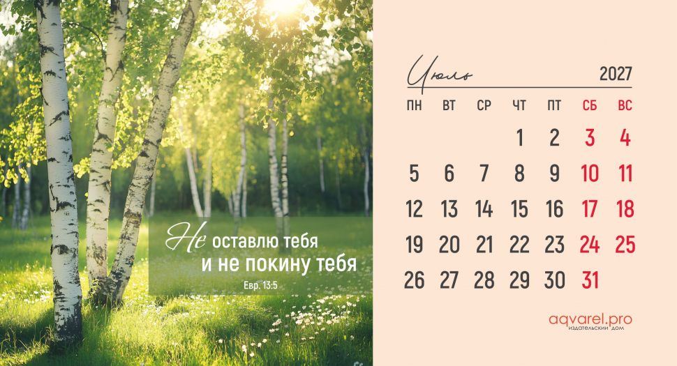 Настольный календарь 2027: Дыхание природы /домик/