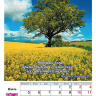 Перекидной календарь на пружине 2021: Фотопейзажи (6 листов)