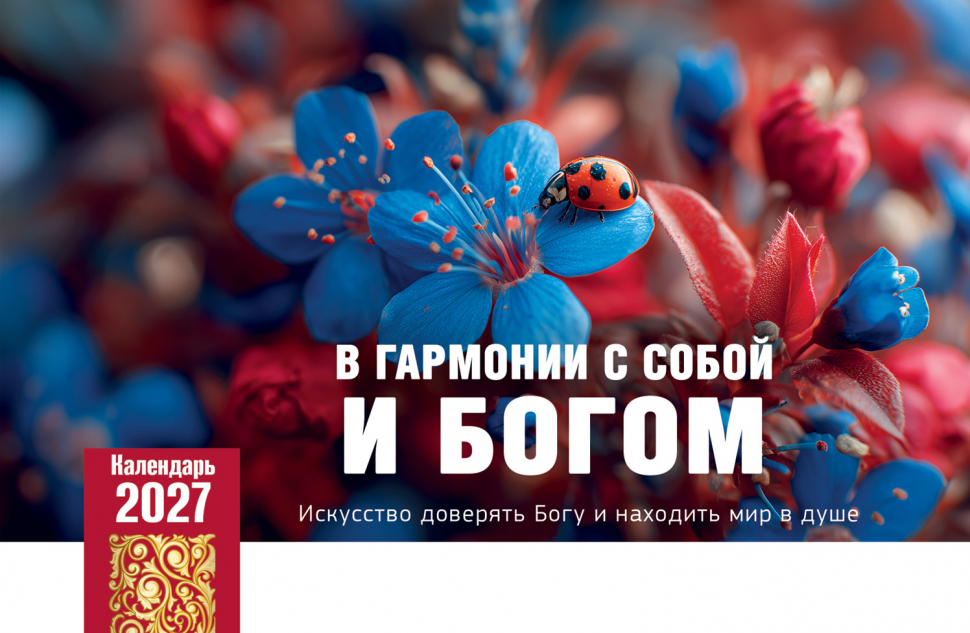 Настольный календарь 2027: В гармонии с собой и Богом /домик/