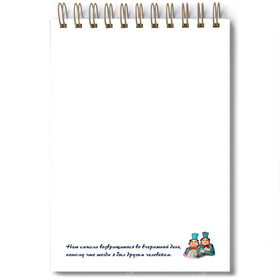 Блокнот А6 "СНЫ АЛИСЫ" /софт-тач/