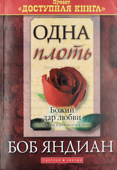 ОДНА ПЛОТЬ. Божий дар любви. Любовь, секс и романтика в браке. Боб Яндиан /новое издание/