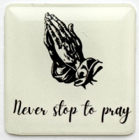 3D стикер: NEVER STOP TO PRAY