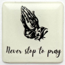 3D стикер: NEVER STOP TO PRAY