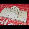 Вертеп: "Рождественская история" /дуб + ручная цветная роспись элементов/ Видео