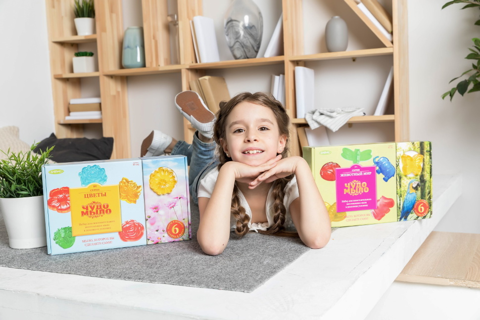 Чудо-мыло Master IQ "ЦВЕТЫ" /большой набор/