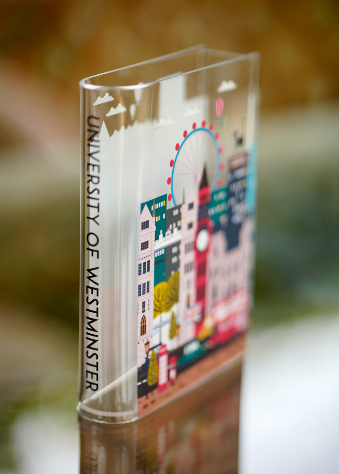 Ваза-книга для цветов: UNIVERSITY OF WESTMINSTER