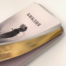БИБЛИЯ 055 Z Фотопечать орел, искусственная кожа, молния, две закладки, золотой срез, параллельные места, крупный шрифт /143х220/