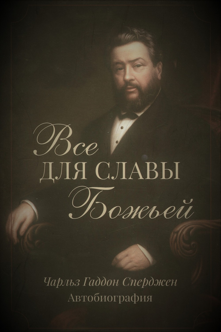 Купить ВСЕ ДЛЯ СЛАВЫ БОЖЬЕЙ. Автобиография. Чарльз Сперджен /новое издание/  в христианском интернет-магазине Время благодати