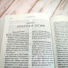 БИБЛИЯ КАНОНИЧЕСКАЯ. Бежево-синий цвет, твердый переплет, синодальный перевод, крупный шрифт /210х145/