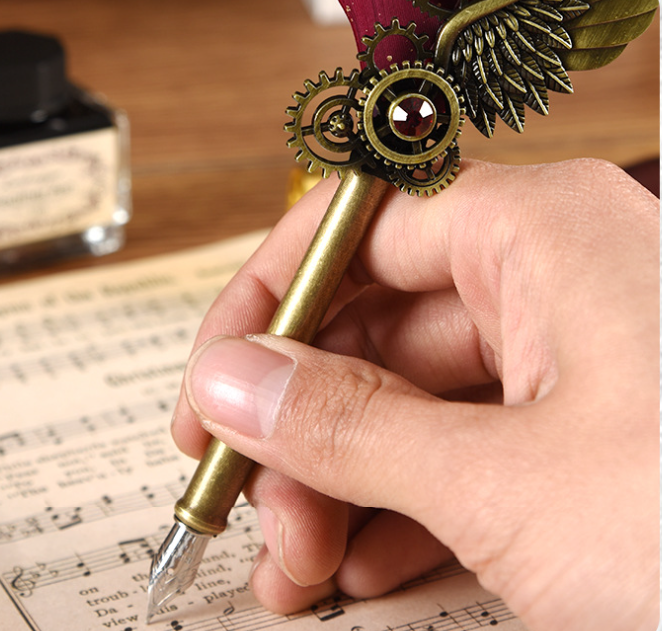 Набор для каллиграфии /красный/