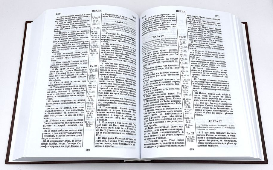 БИБЛИЯ СЕМЕЙНАЯ (каноническая, большого формата. тв. переплет)
