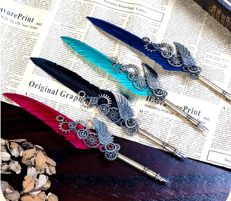 Набор для каллиграфии /коричневый/