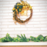 РОЖДЕСТВЕНСКИЙ ВЕНОК "Фонарик" /золотой/