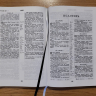 БИБЛИЯ СЕМЕЙНАЯ 076 формат. Дизайн "колос", надпись "Библия", черная, серебряный обрез, твердый переплет, параллельные места, крупный шрифт, синодальный перевод /240х175/