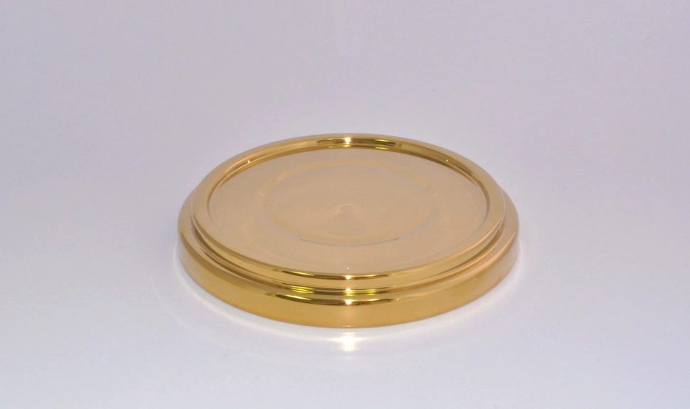 ПОДДОН ТАРЕЛКИ ДЛЯ ХЛЕБА. Золотой цвет /Immanuel Enterprise/