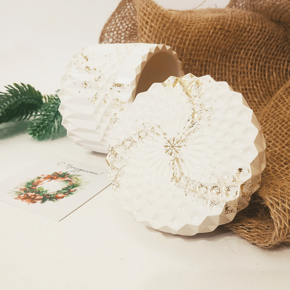 Шкатулка "СНЕЖИНКА"