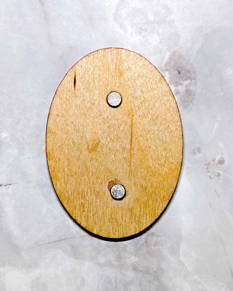 Магнит из дерева "Добрый Пастырь"