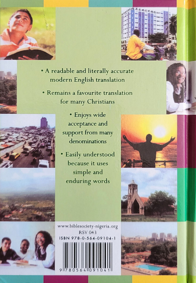 Уценка! HOLY BIBLE. REVISED STANDARD VERSION BIBLES /155x110/