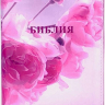 БИБЛИЯ 055 ZTI. Розы, кожа, молния, индексы, цветной обрез, параллельные места, закладки /220х145/
